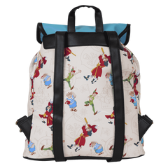 peter pan exclusive captain hook pirate ship drawstring full-size backpack