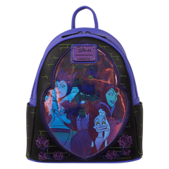 disney villains exclusive stained glass glow mini backpack