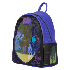 disney villains exclusive stained glass glow mini backpack