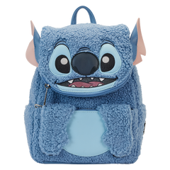 stitch plush sherpa cosplay mini backpack