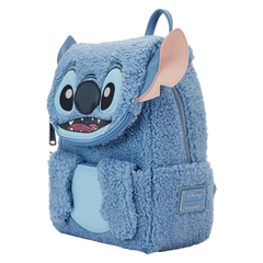 stitch plush sherpa cosplay mini backpack