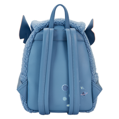 stitch plush sherpa cosplay mini backpack