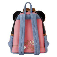 western mickey mouse cosplay mini backpack