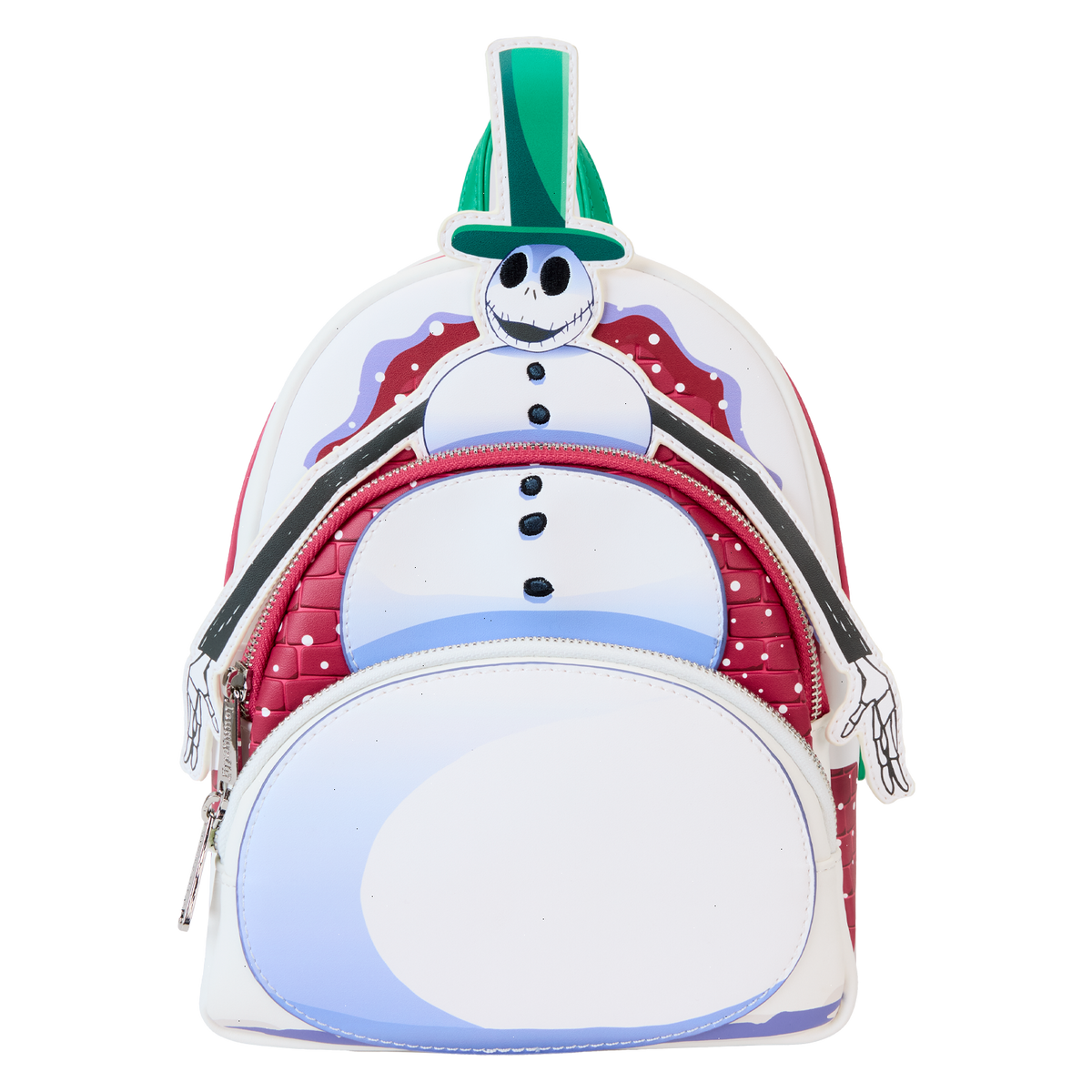 the nightmare before christmas exclusive snowman jack skellington mini backpack