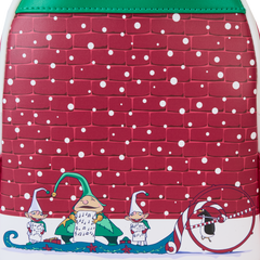 the nightmare before christmas exclusive snowman jack skellington mini backpack