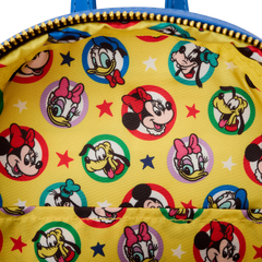 mickey mouse classic all-over print mini backpack