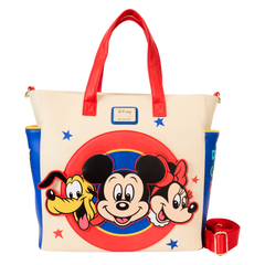 mickey & friends classic convertible backpack & tote crossbody bag