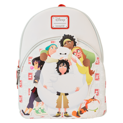 big hero 6 10th anniversary baymax & friends mini backpack