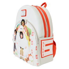 big hero 6 10th anniversary baymax & friends mini backpack