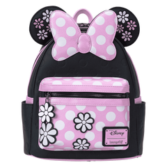 minnie mouse floral rock the dots mini backpack