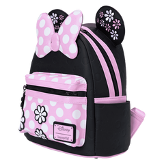 minnie mouse floral rock the dots mini backpack