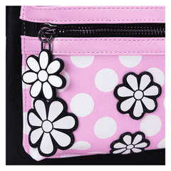 minnie mouse floral rock the dots mini backpack