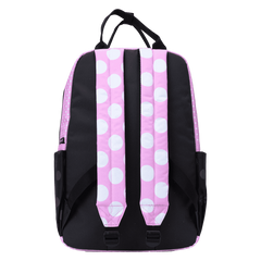 minnie mouse floral rock the dots full-size backpack
