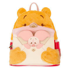 winnie the pooh & piglet love letter cosplay mini backpack