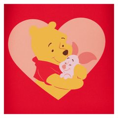 winnie the pooh & piglet love letter cosplay mini backpack