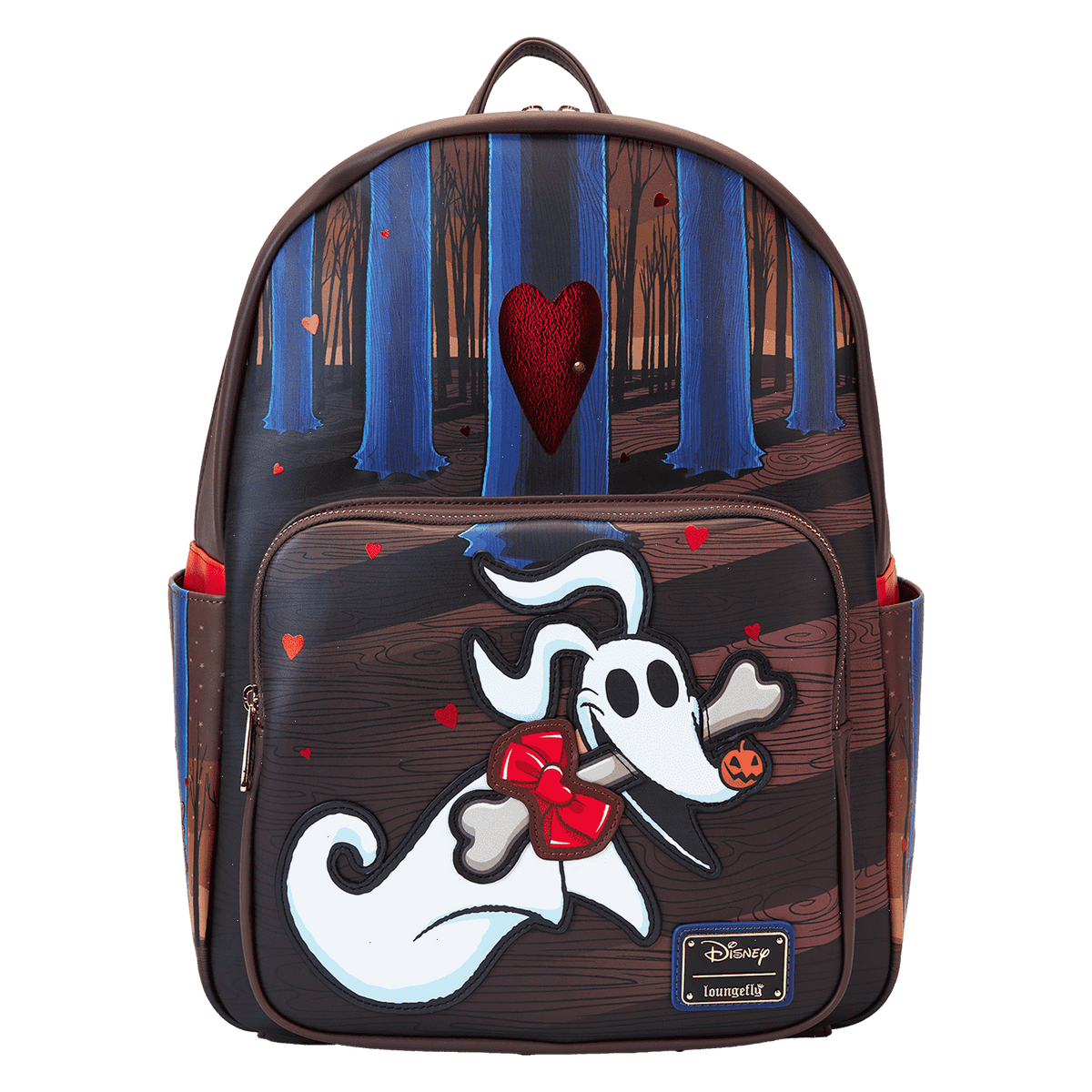 the nightmare before christmas zero holiday doors full-size backpack