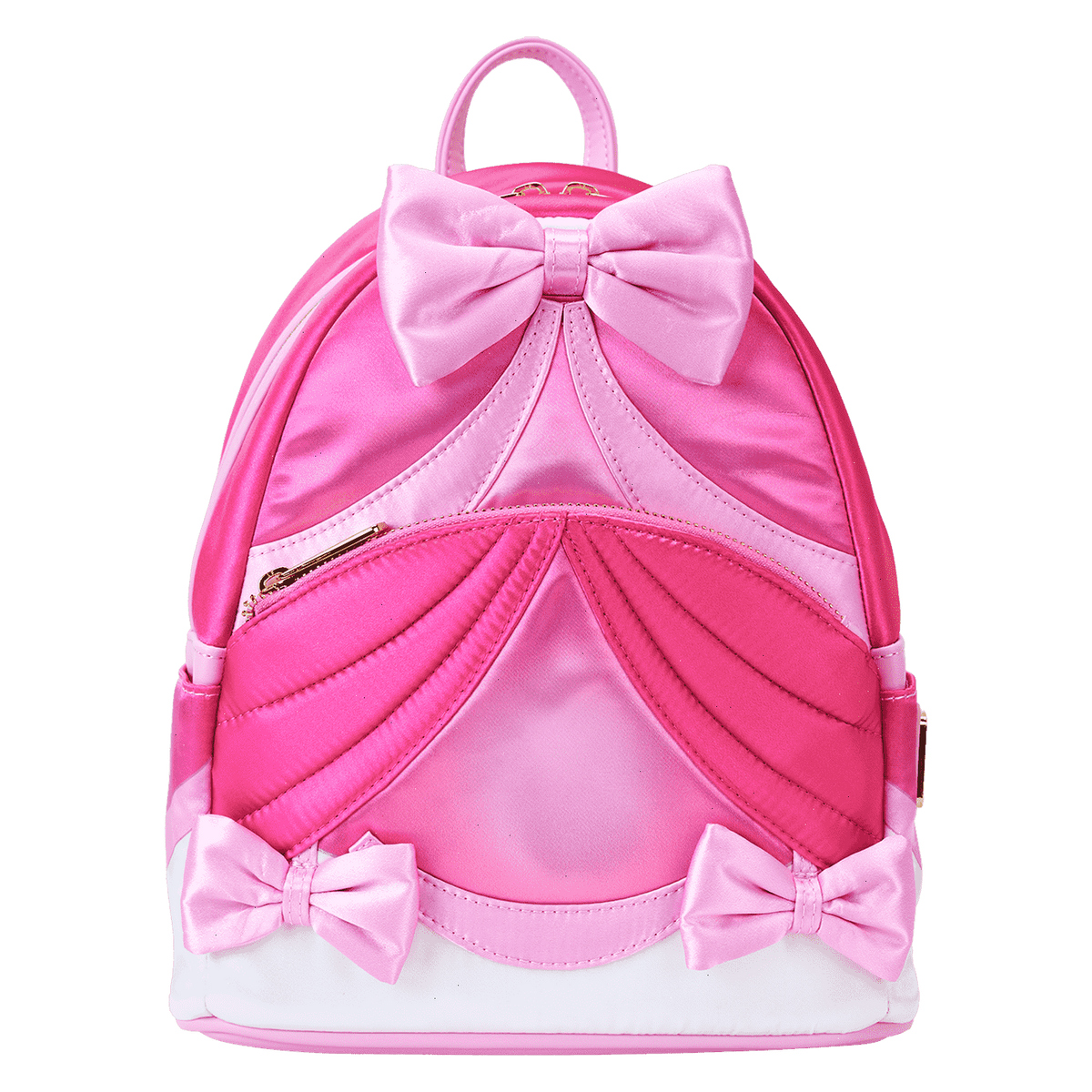 cinderella 75th anniversary pink bow gown cosplay mini backpack