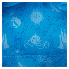 cinderella 75th anniversary pink bow gown cosplay mini backpack