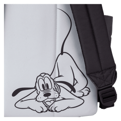 mickey & friends canvas full-size backpack