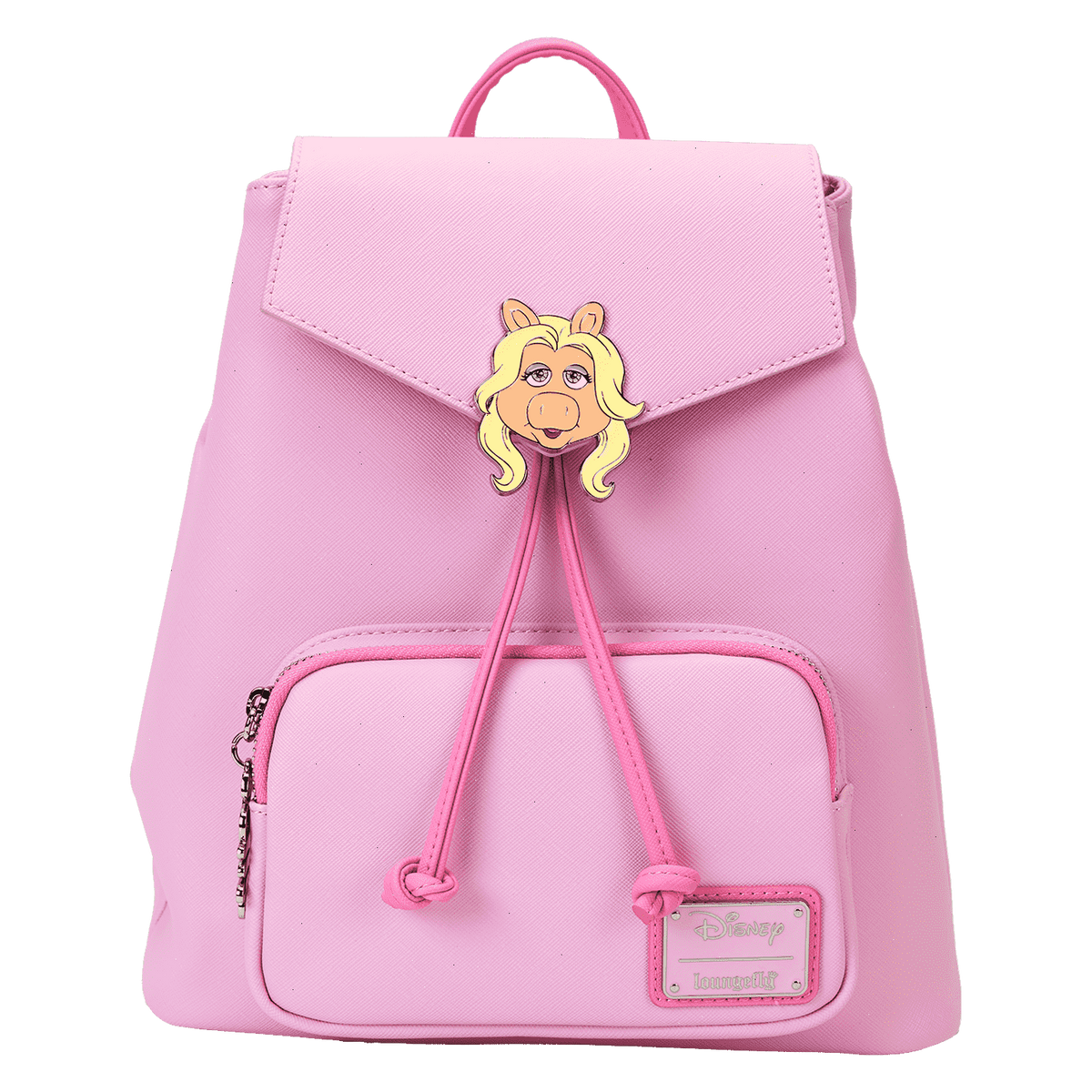 the muppets miss piggy drawstring mini backpack