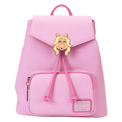 the muppets miss piggy drawstring mini backpack