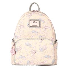 stitch & angel cherry blossom all-over print mini backpack