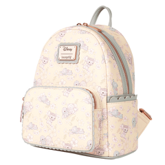 stitch & angel cherry blossom all-over print mini backpack
