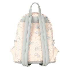 stitch & angel cherry blossom all-over print mini backpack