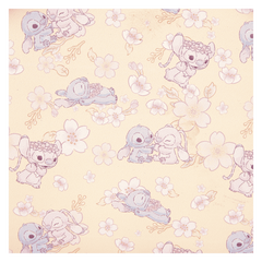 stitch & angel cherry blossom all-over print mini backpack