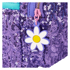 daisy duck 85th anniversary sequin plush cosplay mini backpack