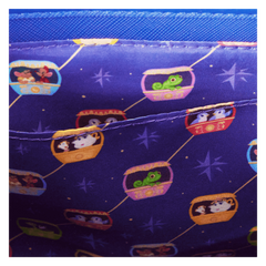 disney princess carousel all-over print drawstring mini backpack