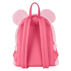 minnie mouse exclusive hearts strawberry scented sherpa mini backpack