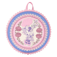 minnie mouse floral and lace mini backpack