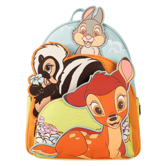bambi & friends triple pocket mini backpack