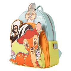 bambi & friends triple pocket mini backpack