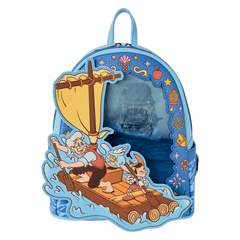 pinocchio exclusive raft monstro lenticular mini backpack