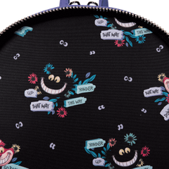 alice in wonderland tulgey wood lenticular mini backpack