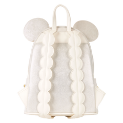 minnie mouse iridescent lace wedding mini backpack