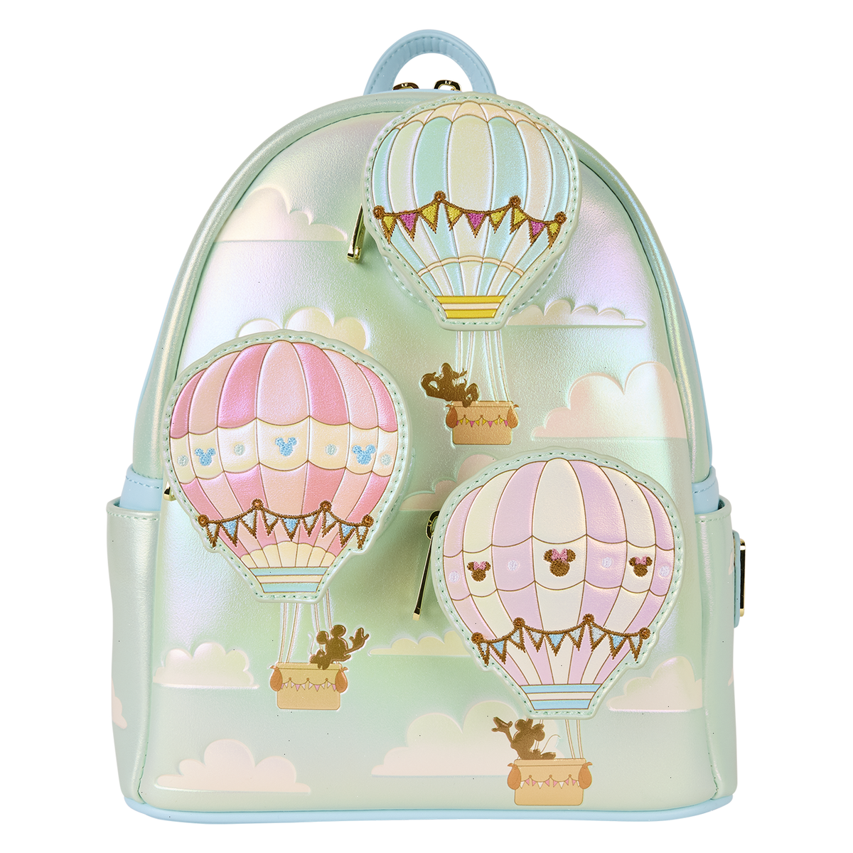 mickey & friends hot air balloon mini backpack