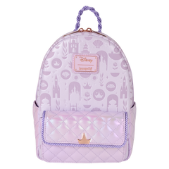 disney princess iridescent all-over print exclusive mini backpack