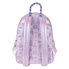 disney princess iridescent all-over print exclusive mini backpack