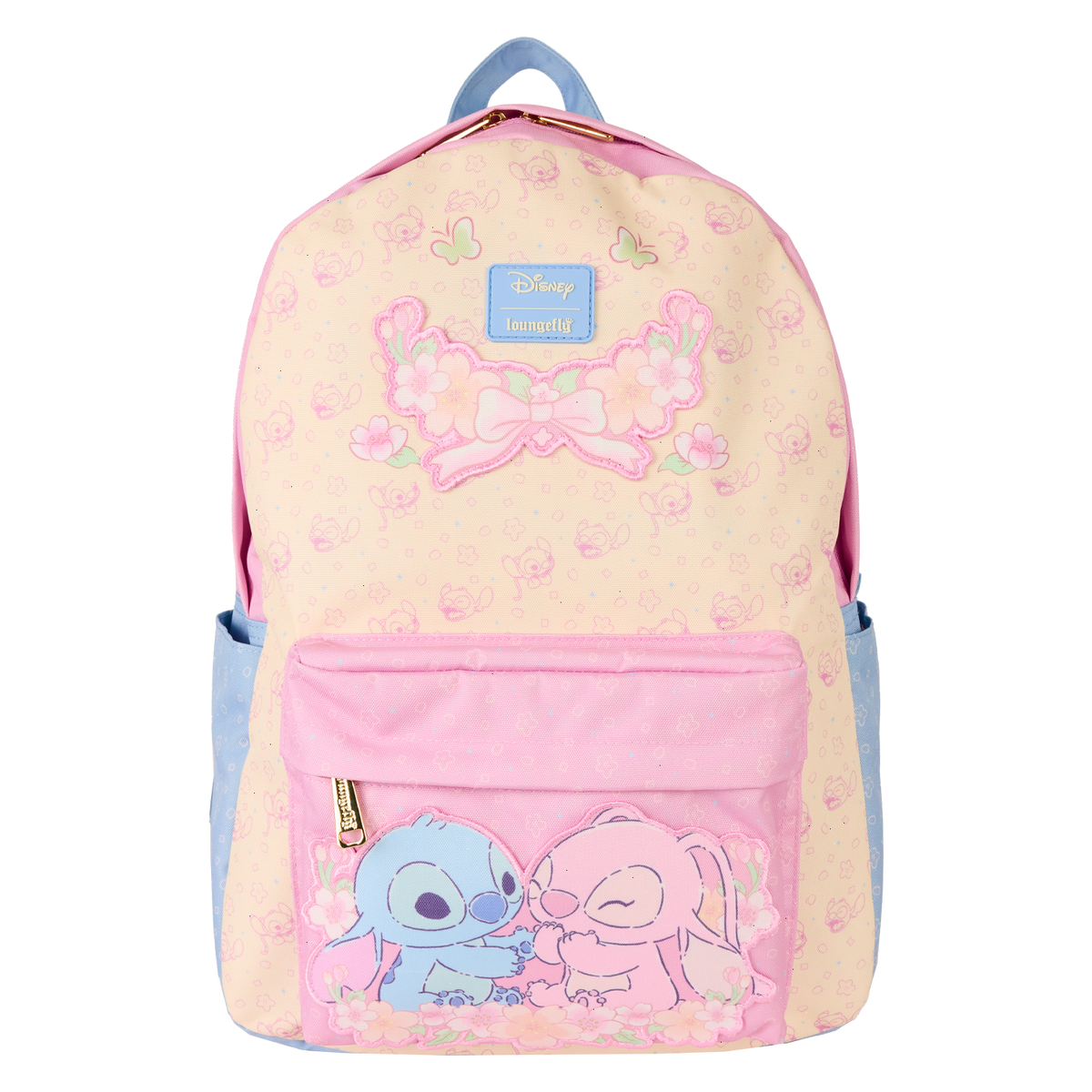 stitch & angel all-over print full-size backpack