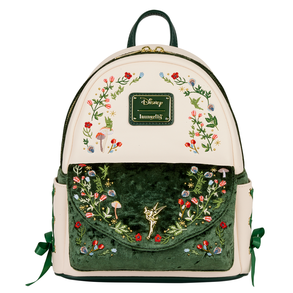 peter pan tinker bell exclusive floral mini backpack