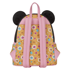 minnie mouse cosplay floral pumpkin glow mini backpack