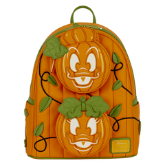 donald & daisy jack-o'-lantern exclusive glow mini backpack