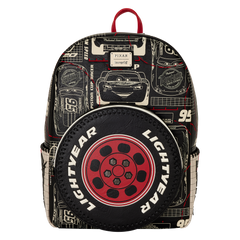 cars lightning mcqueen full-size backpack