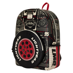 cars lightning mcqueen full-size backpack