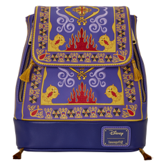 aladdin exclusive magic carpet drawstring mini backpack