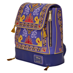aladdin exclusive magic carpet drawstring mini backpack