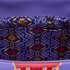 aladdin exclusive magic carpet drawstring mini backpack